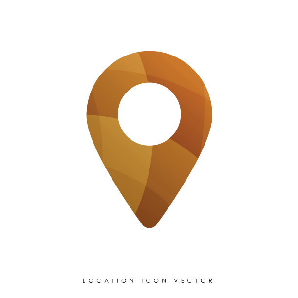 地图图钉图标矢量插图。图片下载