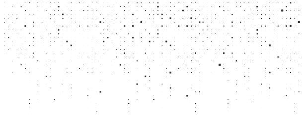 像素马赛克。像素衰减图。下降的像素。抽象的背景。图片下载