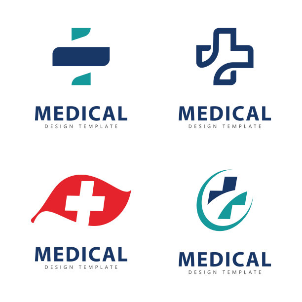 医疗Logo图标设计模板元素图片下载