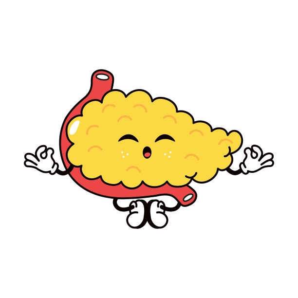 胰腺做瑜伽的角色图片下载