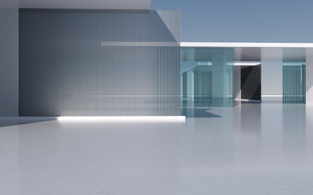 空的混凝土建筑背景图片下载