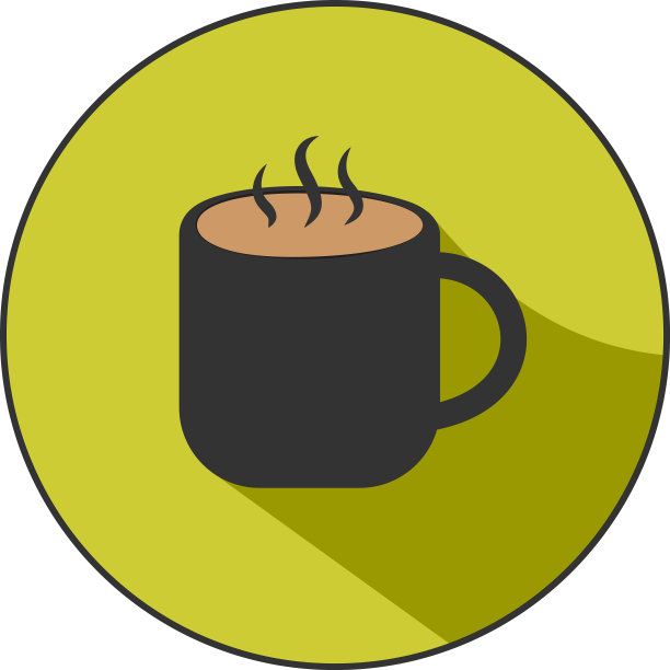 马克杯图标-平面饮料杯图标图片下载