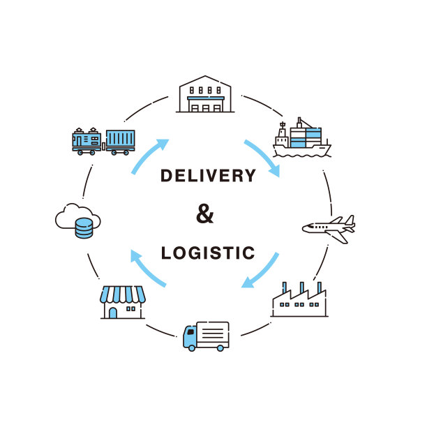 物流图标集图片下载