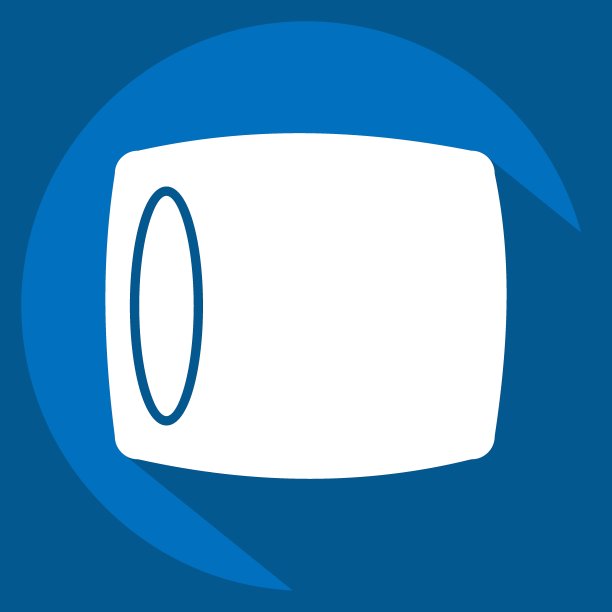 图标的枕头。与骨科符号有关。长影式。简单的设计可编辑。简单的说明图片下载