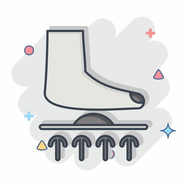 图标矫正器。与骨科符号有关。漫画风格。简单的设计可编辑。简单的说明图片下载