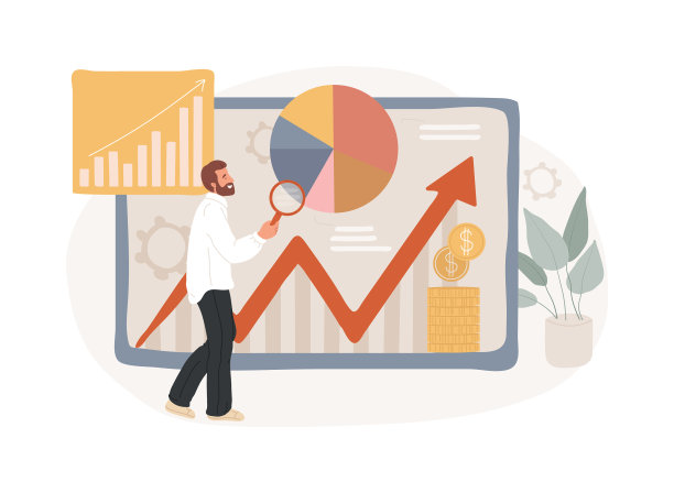 业务统计孤立概念图片下载