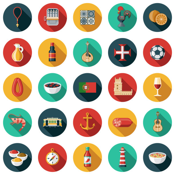 葡萄牙图标设置图片下载