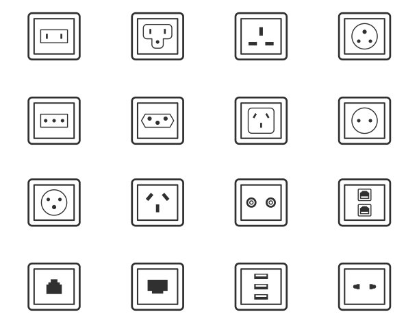 开关和插座设置图片下载