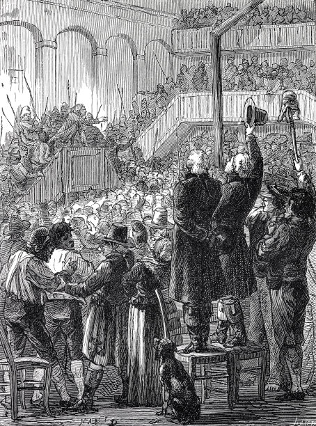 法国大革命:雅各宾俱乐部讨论图片下载