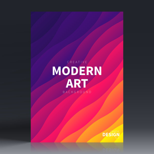 宣传册模板排版，紫色封面设计，商业年报，传单，杂志图片下载