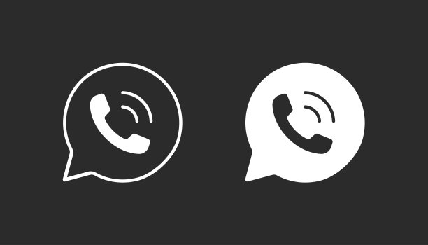 振铃电话图标矢量符号图片下载