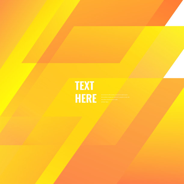 抽象橙色几何背景图片下载