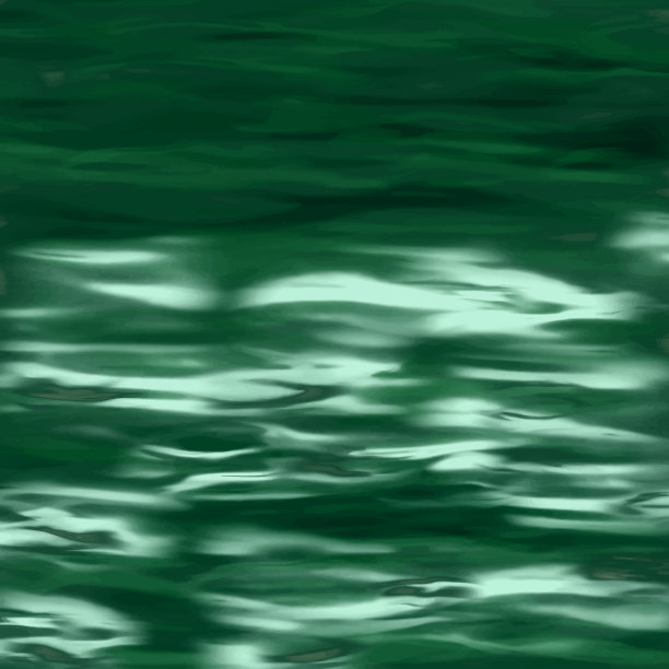 泳池水面与太阳眩光和波浪。现实的矢量背景插图。热带背景，热带设计元素，夏季概念。图片下载