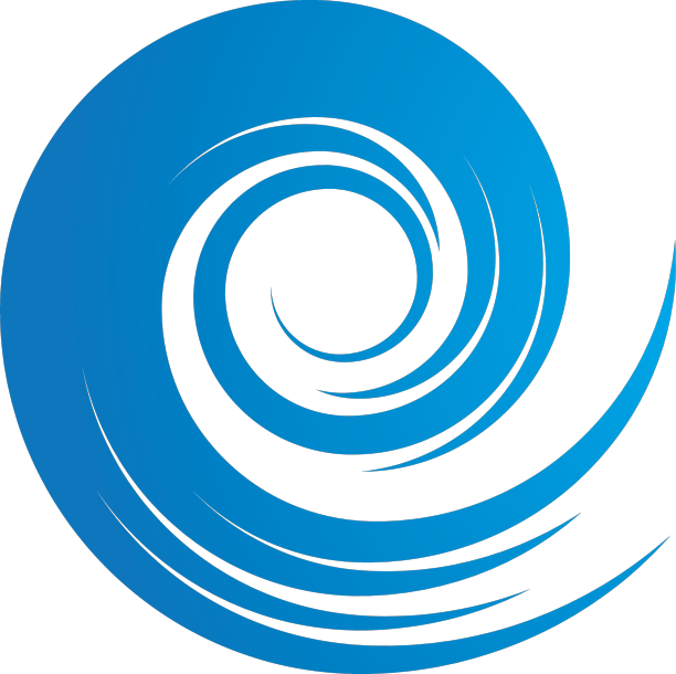 水波符号和图标标志模板图片下载