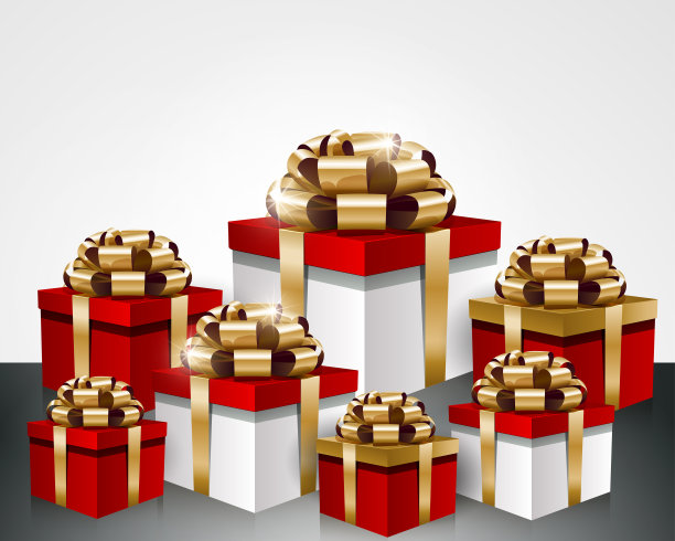 圣诞礼物盒图片下载