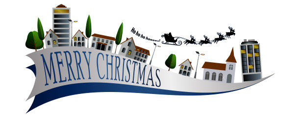 圣诞老人的雪橇图片下载