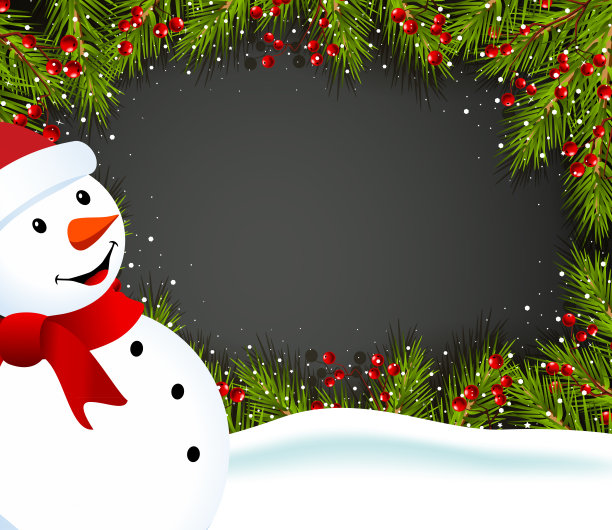 微笑的雪人图片下载