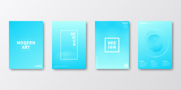 宣传册模板布局，蓝色封面设计，企业年度报告，传单，杂志图片下载