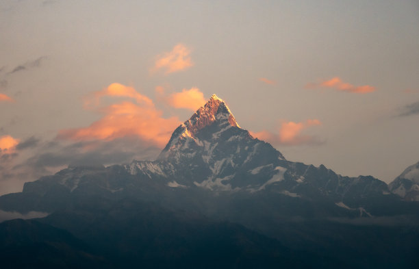 日出Machapuchare图片下载
