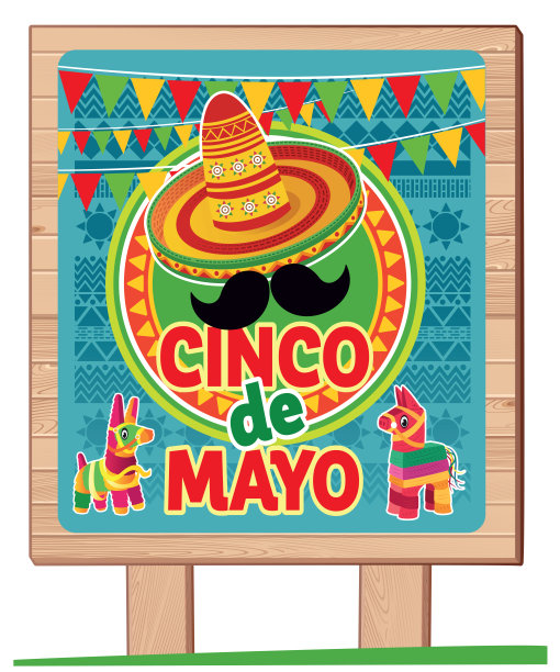 5月5日，墨西哥的联邦假日，墨西哥万岁图片下载