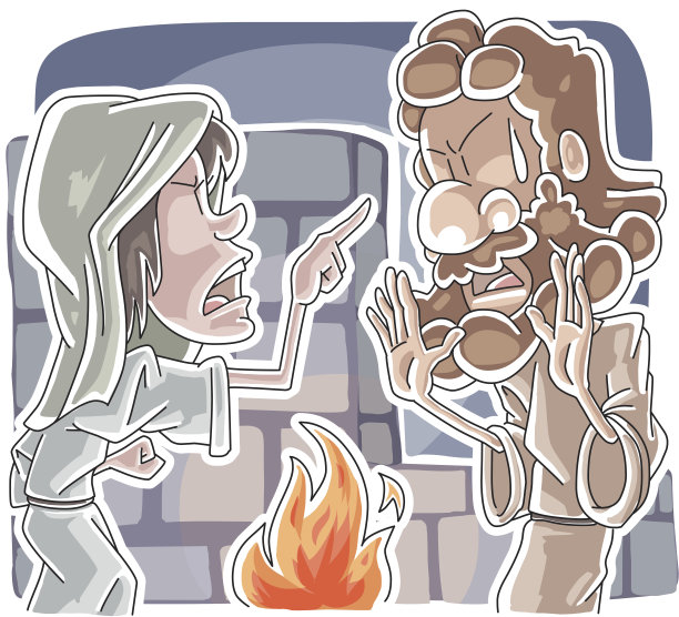 彼得否认耶稣图片下载