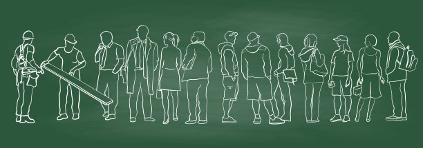 市民团体黑板图片下载