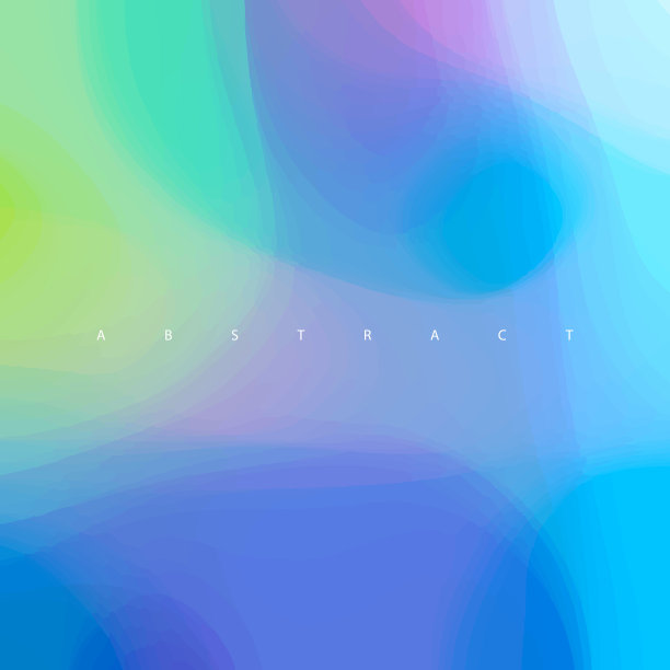 抽象背景模板。蓝色，绿色，紫色，绿松石色调。现代抽象旗帜。网页设计模板图片下载