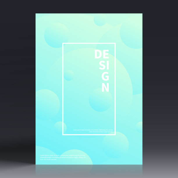 宣传册模板布局，蓝色封面设计，企业年度报告，传单，杂志图片下载