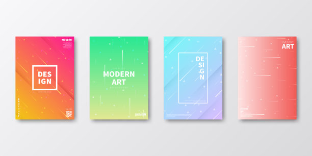 宣传册模板布局，封面设计，企业年报，传单，杂志图片下载