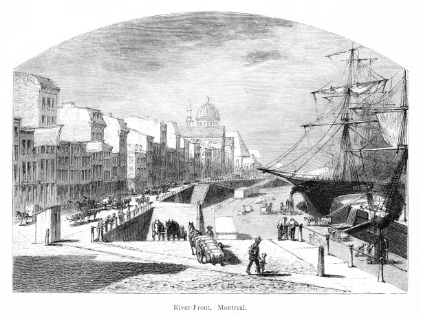 蒙特利尔，加拿大，北美地理图片下载