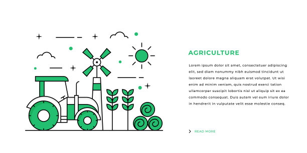 农业概念网页横幅设计图片下载