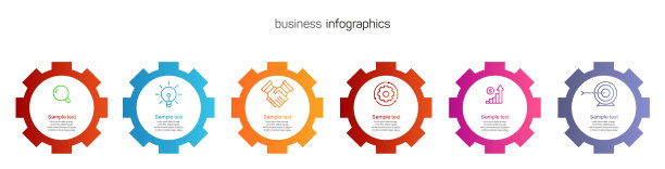 信息图表设计模板与3步选项设计。矢量图图片下载