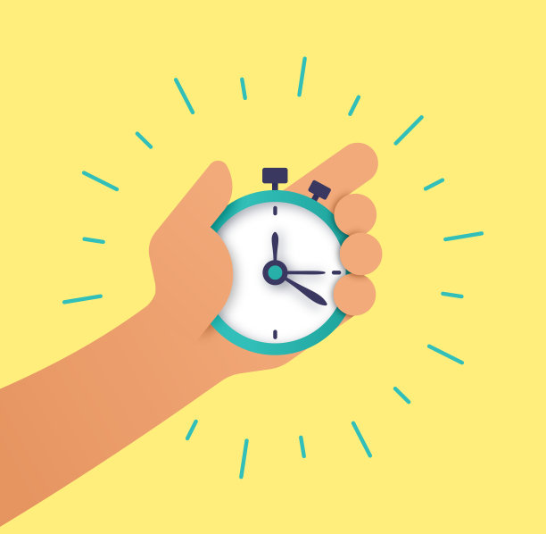 秒表计时器一个人的手握住的速度图片下载