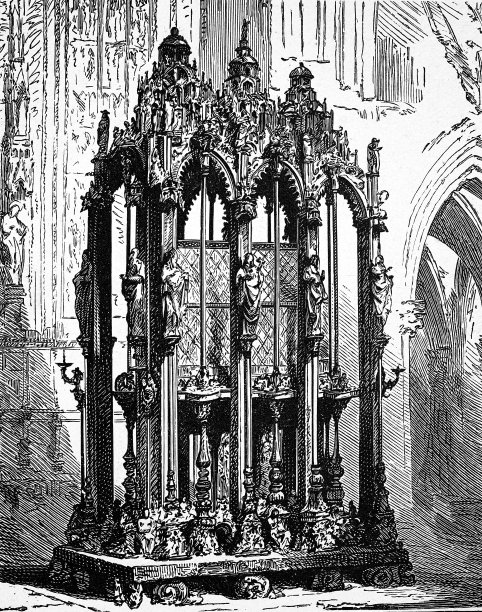 在纽伦堡的Gebaldusgrabmal, Gebaldus墓图片下载