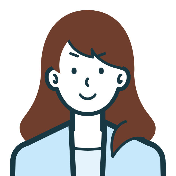 一个端庄的女商人的半身照图片下载