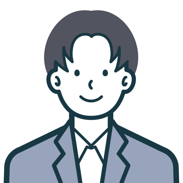 微笑的商人半身照图片下载