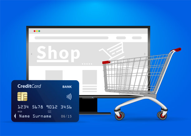 用信用卡在线购买。图片下载