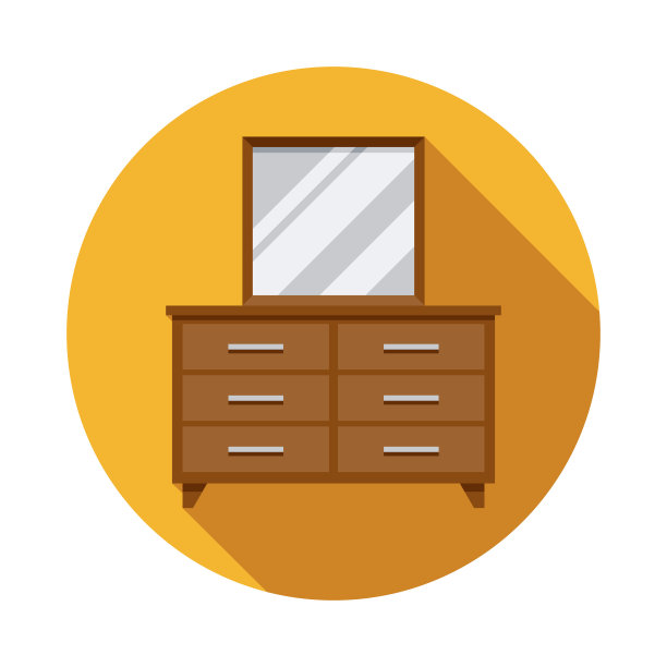 梳妆台家具图标图片下载