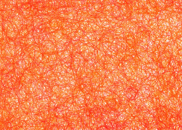 橙色涂鸦背景图片下载