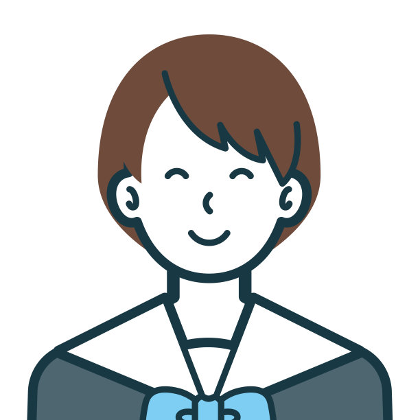 微笑的高中女孩的胸围照图片下载