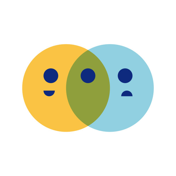 彼此相对的表情符号图片下载