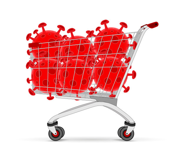 病毒电车。图片下载