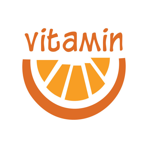 橘子水果维生素C设计理念图片下载