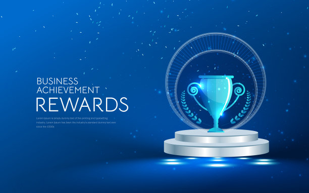 领奖台与奖杯，领奖台场景与颁奖典礼的背景图片下载