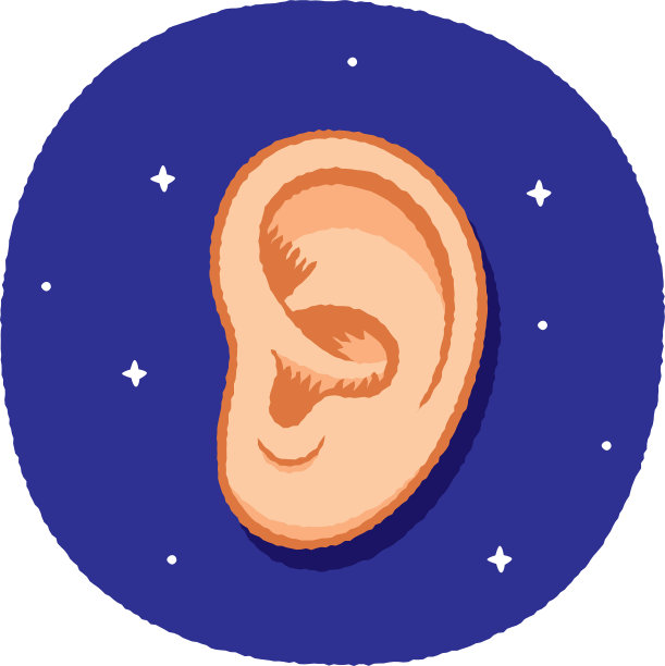 耳朵涂鸦图片下载