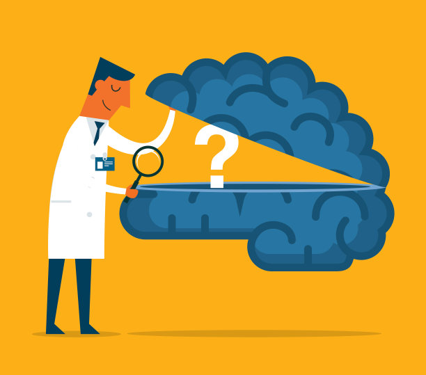 神经元-放大镜图片下载