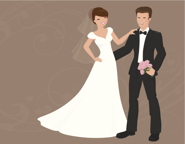 新娘和新郎图片下载