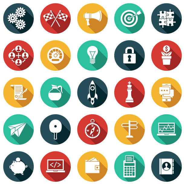 启动业务符号图标集图片下载