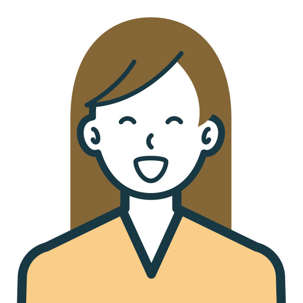 微笑的便衣女子半身照图片下载