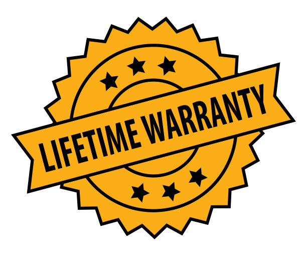 终身保修-印章，压印，印章模板。难看的东西效果。向量股票插图图片下载